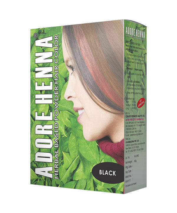 Adore Henna Black Hair Colour 60g | Adore Henna Adore Henna Black Hair Colour 60g | Adore Henna