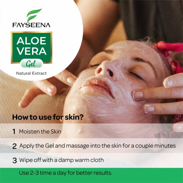 Aloe Vera Facial Gel - Image 3