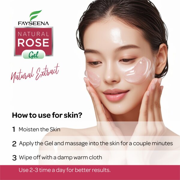 Rose Facial Gel - Image 2