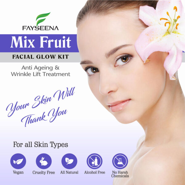 Mix Fruit Facial Glow Kit - Image 6