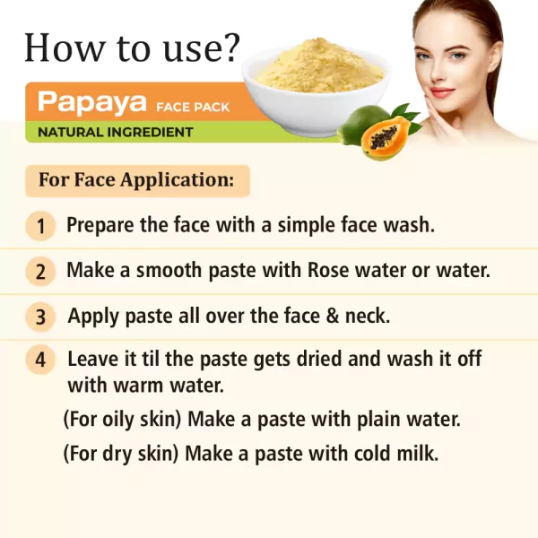Papaya Face Pack - Image 2