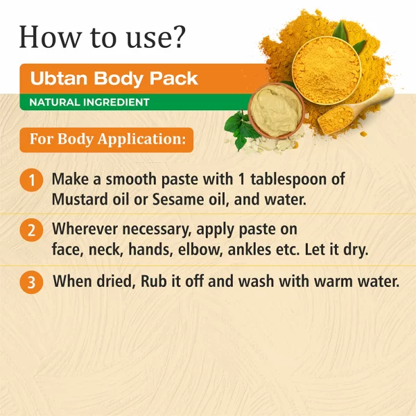Ubtan Body Pack - Image 3