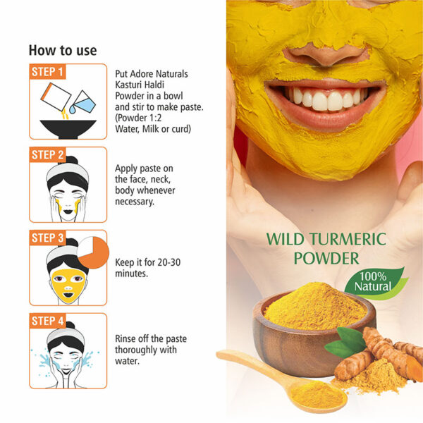 Kasturi Haldi Powder - Image 3