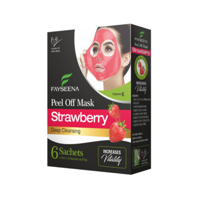 Fayseena Peel Off Mask Strawberry (120ml) - 120 ml.