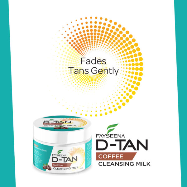 Fayseena D-Tan Cleansing Milk with Coffee - Image 2