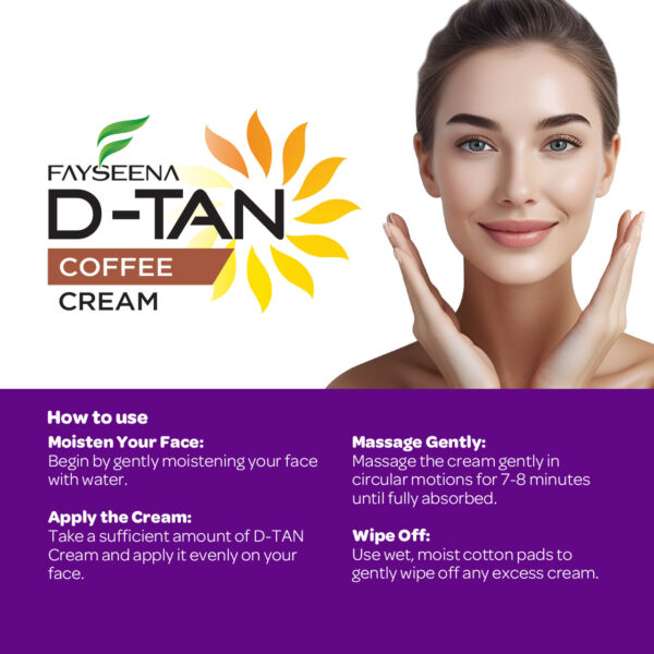 Fayseena D-Tan Cream with Coffee - Image 3
