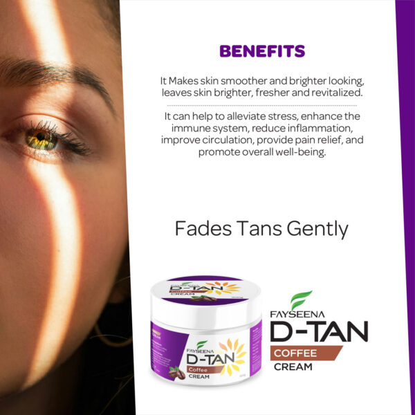 Fayseena D-Tan Cream with Coffee - Image 4