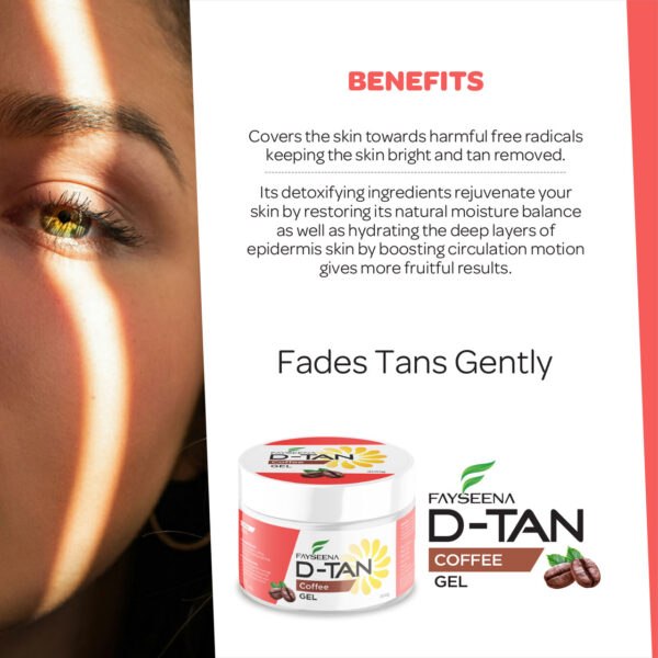 Fayseena D-Tan Gel with Coffee - Image 4