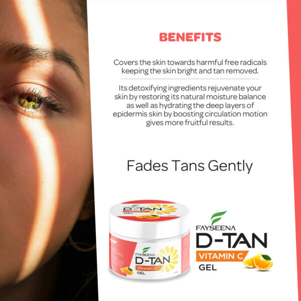 Fayseena D-Tan Gel with Vitamin C - Image 4