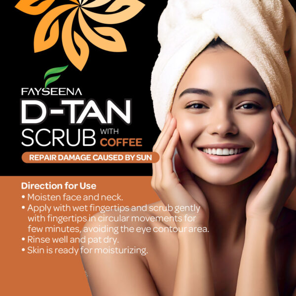 Fayseena D-Tan Scrub with Coffee - Image 3