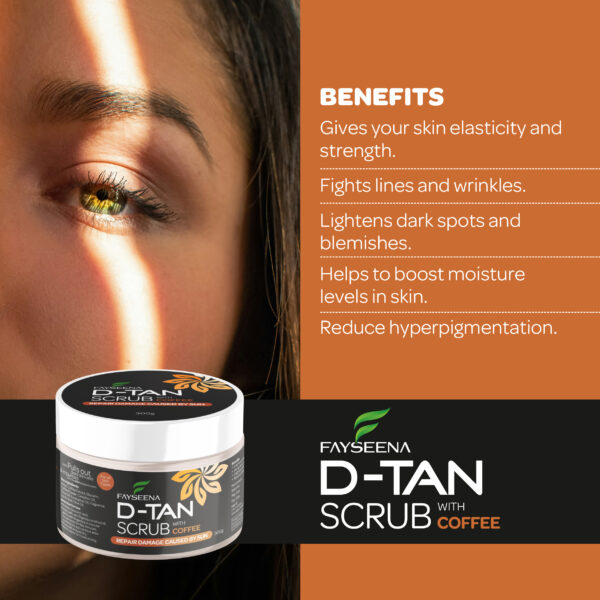 Fayseena D-Tan Scrub with Coffee - Image 4