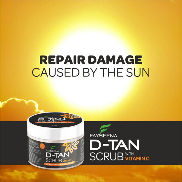 Fayseena D-Tan Scrub with Vitamin C - Image 2