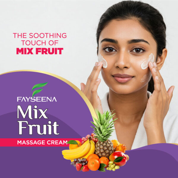 Fayseena Herbal Mix Fruit Massage Lotion Cream - Image 2