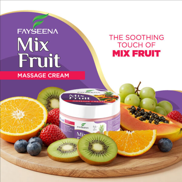 Fayseena Herbal Mix Fruit Massage Lotion Cream - Image 3