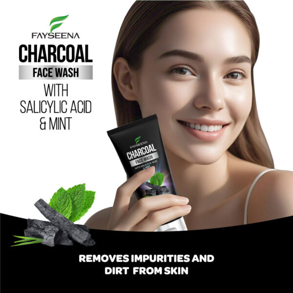 Fayseena Charcoal Face Wash - Image 3