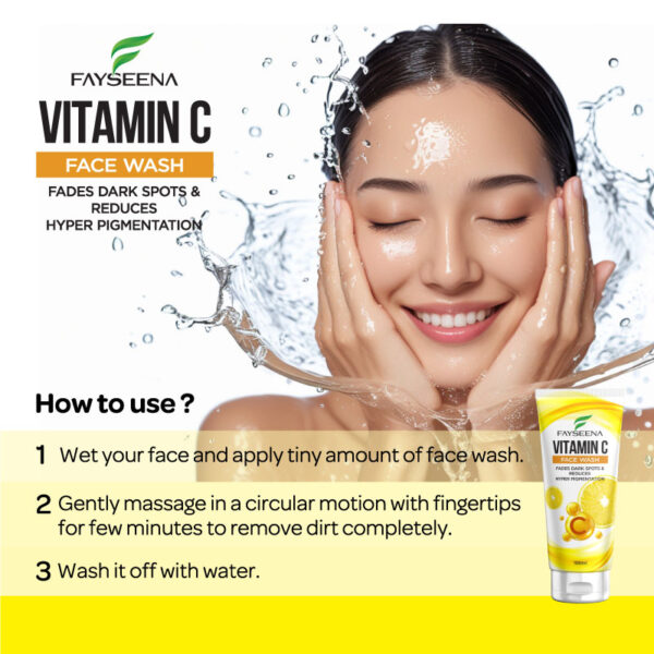 Fayseena Vitamin C Face Wash - Image 4